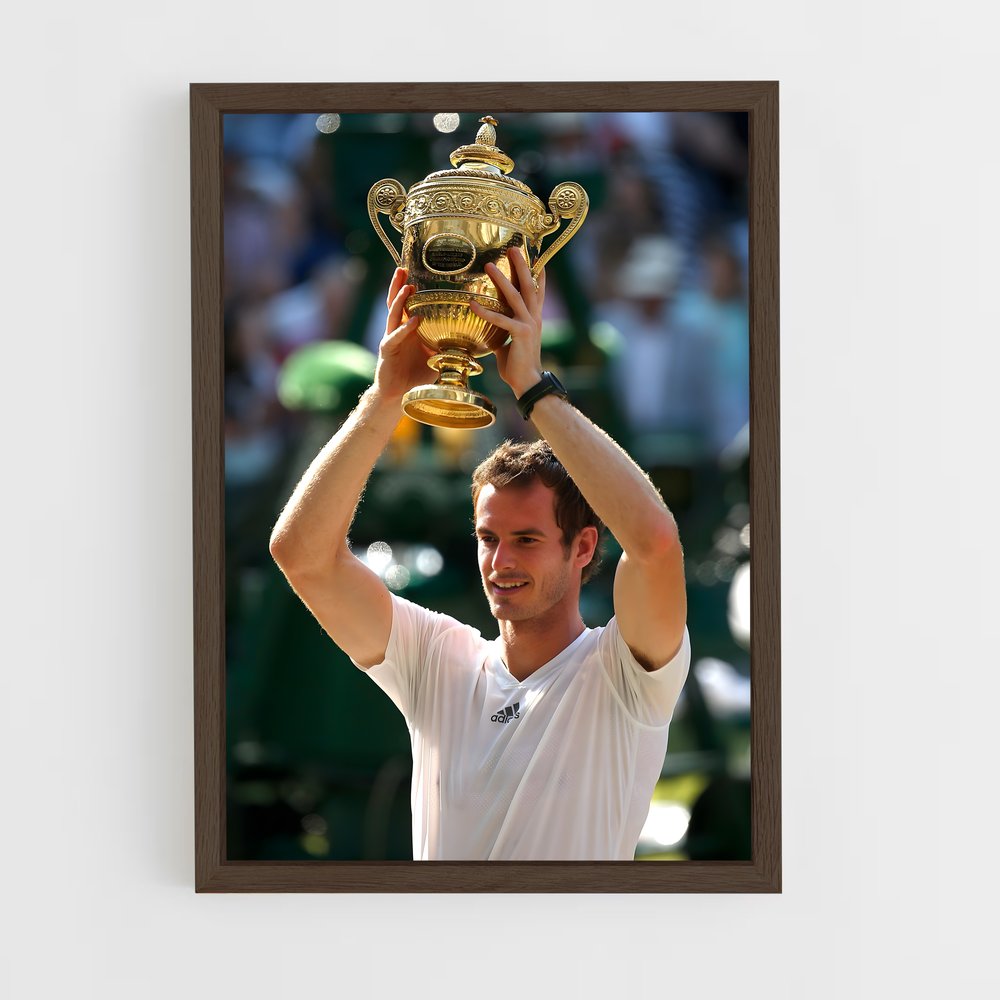 Poster Andy's Triumph – affiche Tennis (vue 5)